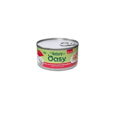 OASY CAT NATURY JELLY ADULT POLLO CON MAZZANCOLLE INDOPACIFICHE 150GR