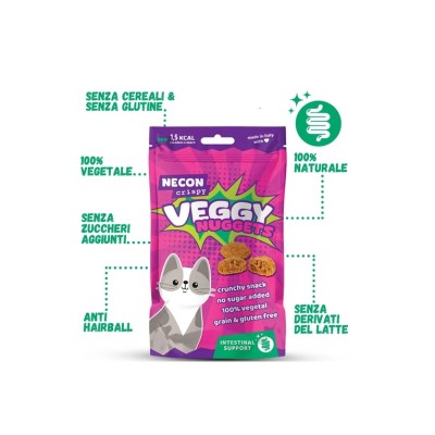 NECON CAT VEGGY NUGGETS INTESTINAL 85GR