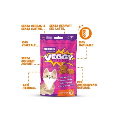 NECON CAT VEGGY NUGGETS ANTIAGE 85GR