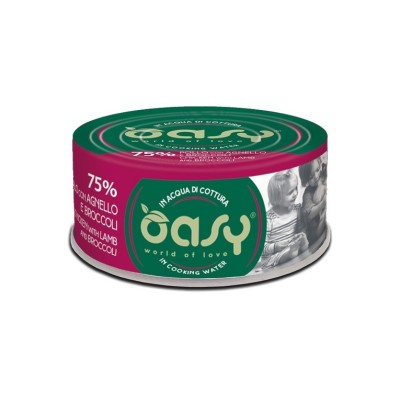 OASY CAT MORE LOVE POLLO CON AGNELLO E BROCCOLI 70GR