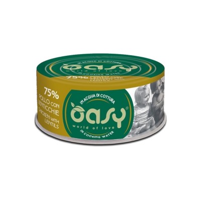 OASY CAT MORE LOVE POLLO CON LENTICCHIE 70GR