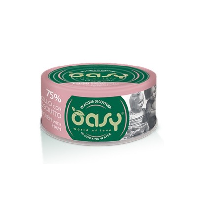 OASY CAT MORE LOVE POLLO CON PROSCIUTTO 70GR