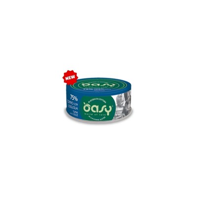 OASY CAT MORE LOVE TONNO CON SOGLIOLA 70GR