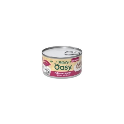 OASY CAT NATURY ADULT POLLO CON MANZO BROTH 85GR