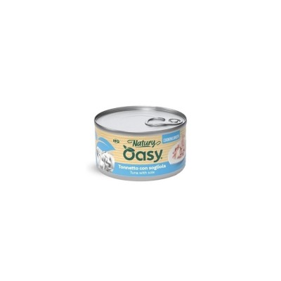 OASY CAT NATURY ADULT TONNETTO CON SOGLIOLA BROTH 85GR