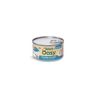 OASY CAT NATURY ADULT TONNETTO CON ORATA BROTH 85GR