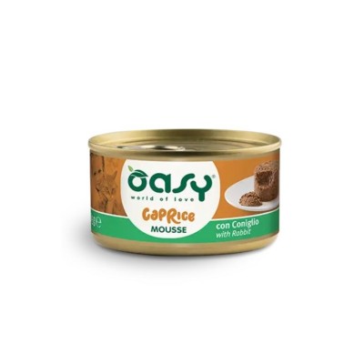OASY CAT MOUSSE CONIGLIO 85GR