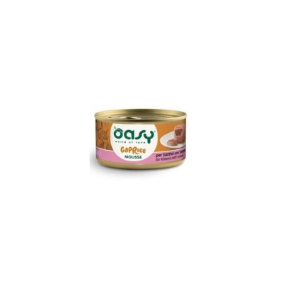 OASY CAT MOUSSE GATTINI SALMONE 85GR