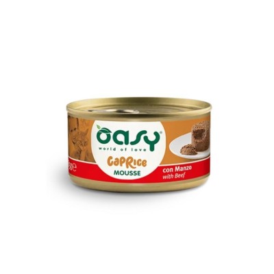 OASY CAT MOUSSE MANZO 85GR