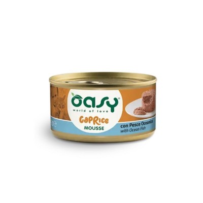 OASY CAT MOUSSE PESCE OCEANICO 85GR