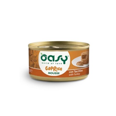 OASY CAT MOUSSE TACCHINO 85GR