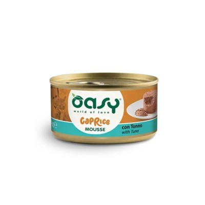 OASY CAT MOUSSE TONNO 85GR