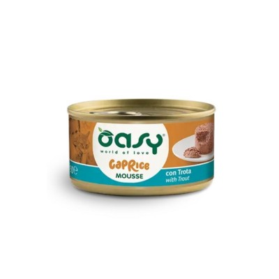 OASY CAT MOUSSE TROTA 85GR