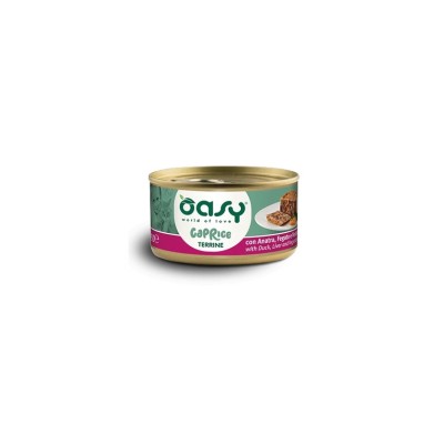 OASY CAT CAPRICE TERRINE ANATRA FEGATO E VERDURE 85GR
