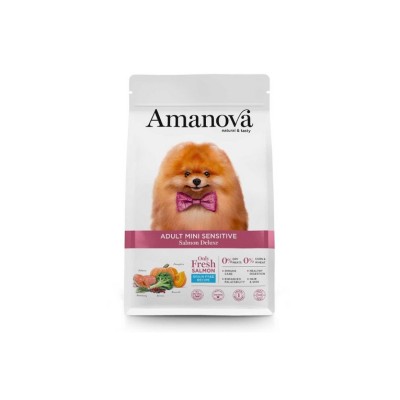 AMANOVA DOG ADULT GF MINI SALMONE 7KG