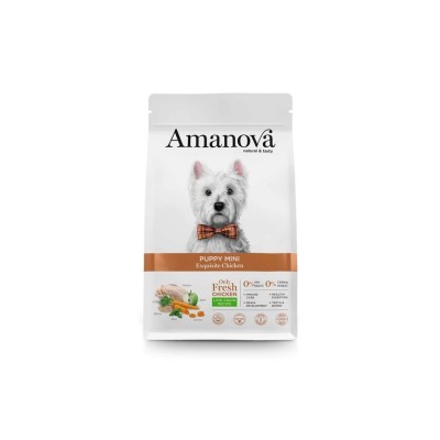 AMANOVA DOG PUPPY LG MINI POLLO 2KG