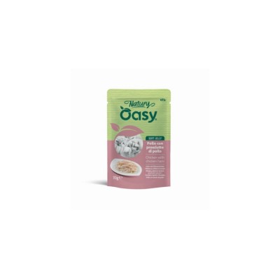 OASY CAT NATURY SOFT JELLY POLLO CON PROSCIUTTO BUSTA 70GR