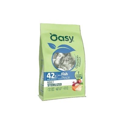 OASY CAT ORIGINAL ADULT STERILIZED PESCE 1,5KG