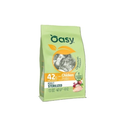 OASY CAT ORIGINAL ADULT STERILIZED POLLO 1,5KG