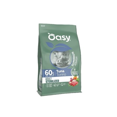 OASY CAT SUPERIOR STERILIZED TONNO 1,5KG