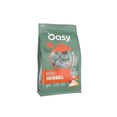 OASY CAT SUPERIOR HAIRBALL POLLO 1,5KG