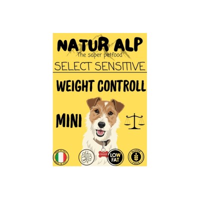 NATUR ALP DOG SELECT SENSITIVE ADULT MINI WEIGHT CONTROLL 2KG