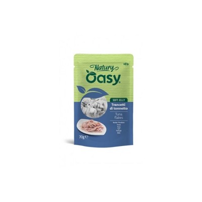 OASY CAT NATURY SOFT JELLY TRANCETTI DI TONNO BUSTA 70GR