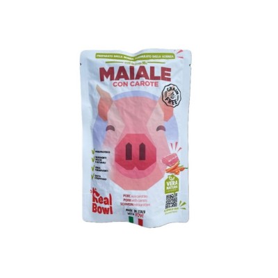 REAL BOWL DOG MAIALE GF 150GR