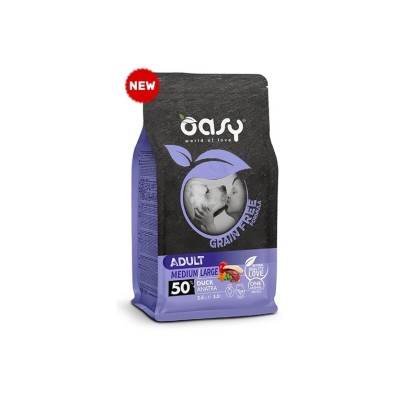 OASY DOG GRAIN FREE ADULT SMALL ANATRA 2,5KG