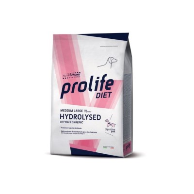 PROLIFE DIET DOG HYPOALLERGENIC HYDRO M/L 2KG