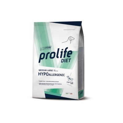 PROLIFE DIET DOG HYPOALLERGENIC M/L 8KG