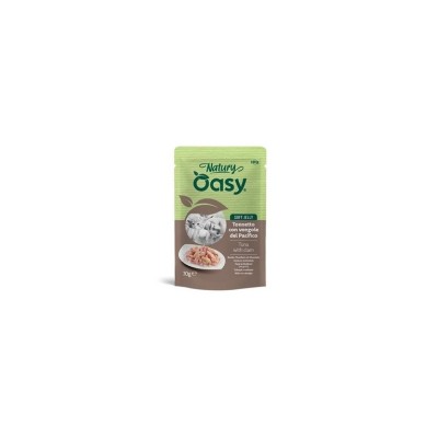 OASY CAT NATURY SOFT JELLY TONNO CON VONGOLE BUSTA 70GR