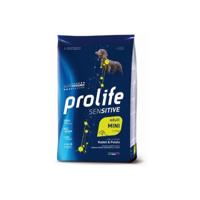 PROLIFE DOG ADULT SENSITIVE CONIGLIO E PATATE MINI 2KG