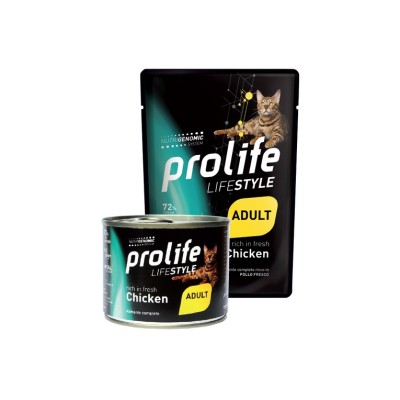PROLIFE CAT LIFESTAGE ADULT POLLO BUSTA 85GR