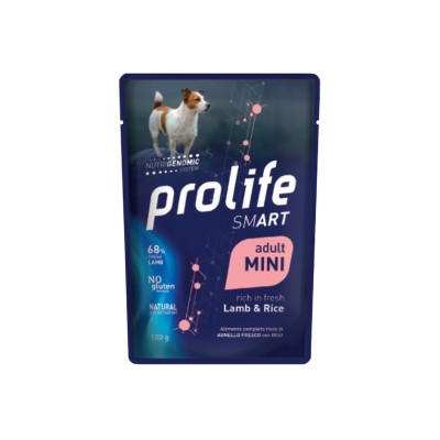 PROLIFE DOG SMART ADULT AGNELLO E RISO 100GR