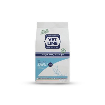 VETLINE CAT SALUTE SNELLI MAIALE GRAIN FREE 3KG