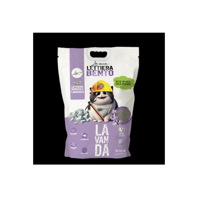 LIGO NATURE LETTIERE BENTONITE SUPER AGGLOMERANTE LAVANDA 10LT