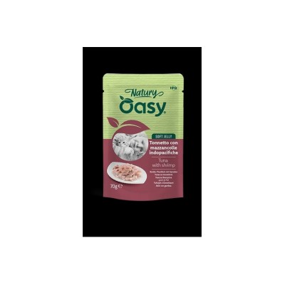OASY CAT NATURY SOFT JELLY TONNETTO E MAZZANCOLLE BUSTA 70GR
