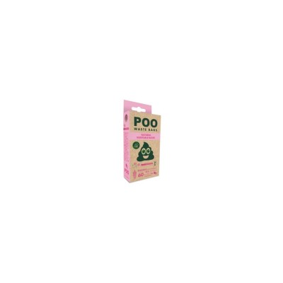 M-PETS POO SACCHETTI IGIENICI BIO ROSA 4X15PZ