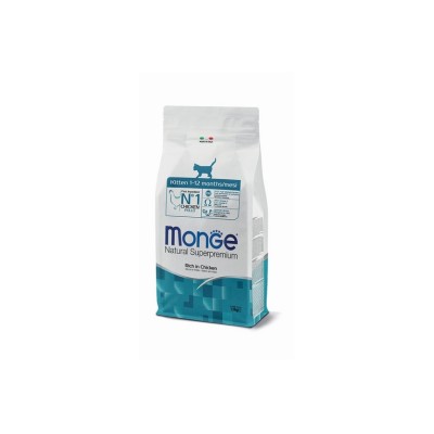 MONGE NATURAL SUPERPREMIUM CAT KITTEN 10KG