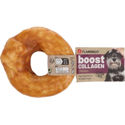 FLAMINGO BOOST ANELLO CON POLLO E COLLAGENE 10CM 1PZ