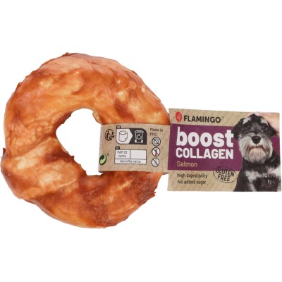 FLAMINGO BOOST ANELLO CON SALMONE E COLLAGENE 10CM 1PZ