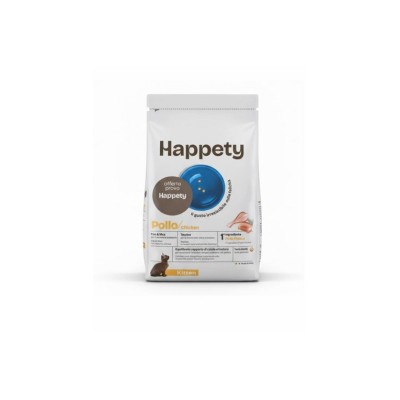 HAPPETY CAT KITTEN POLLO 300GR
