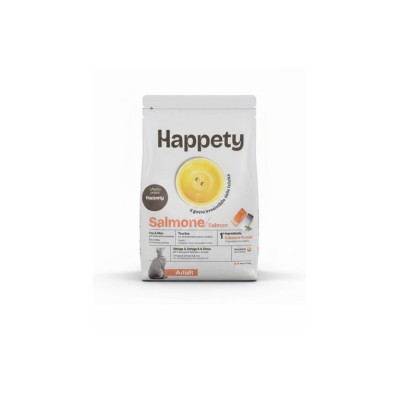 HAPPETY CAT ADULT SALMONE 300GR