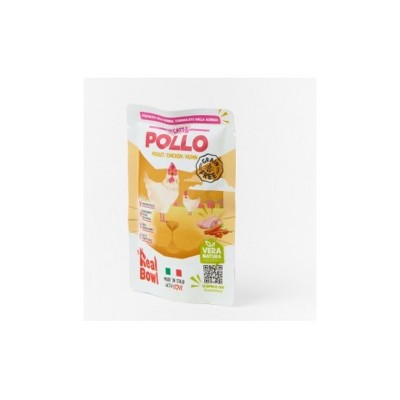 REAL BOWL CAT POLLO GF 160GR