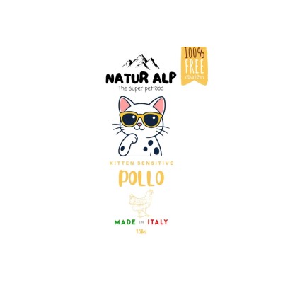NATUR ALP CAT KITTEN SENSITIVE POLLO 1,5KG