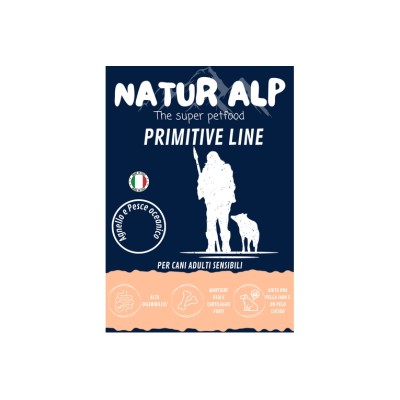NATUR ALP DOG PRIMITIVE GRAIN FREE POLLO E MAIALE ADULT 2KG