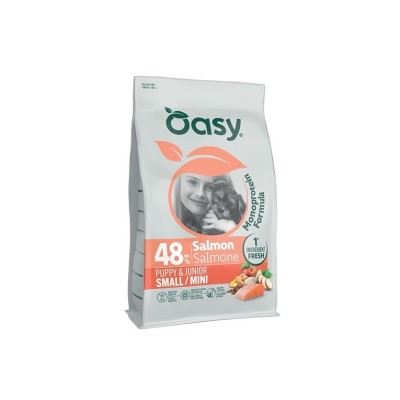 OASY DOG MONOPROTEIN PUPPY MINI SALMONE 2KG