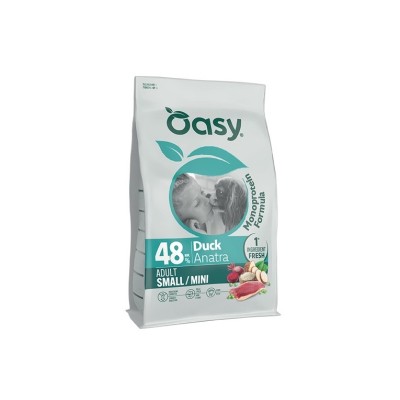 OASY DOG MONOPROTEIN ADULT MINI ANATRA 2KG