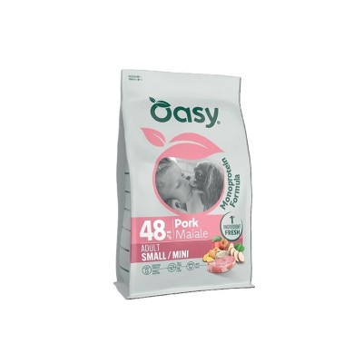 OASY DOG MONOPROTEIN ADULT MINI MAIALE 2KG